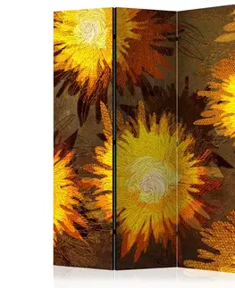 Paraván Sunflower dance Dekorhome
