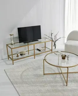 Televízny stolík Basic Gold
