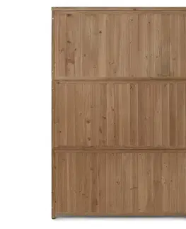 Veľká záhradná skriňa s dvojitými krídlami