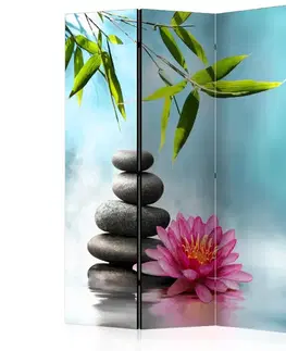 Paraván Water Lily and Zen Stones Dekorhome