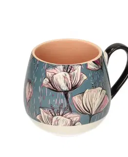 Dekoria Hrnček Poppy 400 ml, 13 x 10 x 9 cm