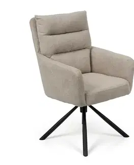 Jedálenské stoličky ALTO Lounge, béžové, 2 ks