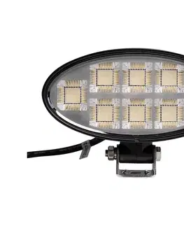  LED Bodové svietidlo pre automobil BLACK LED/160W/10-30V IP69 5700K oválny TT.13417