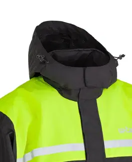 W-TEC Rinstop pláštenka čierna-fluo - M