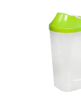 MAKRO - Dóza umelá hmota s posuvným uzáverom 1,5L, rôzne farby