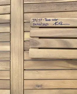 MATIAS 150 záhradný stôl, akácia/čierna