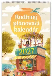 Nástenný kalendár Rodinný plánovací XXL 2027 Panta Rhei