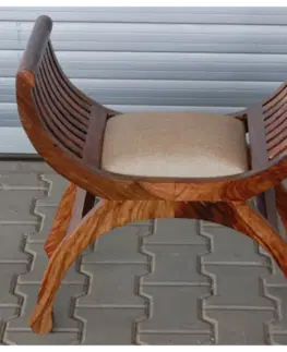 Kreslo Senátne 60x60x40 indický masív palisander