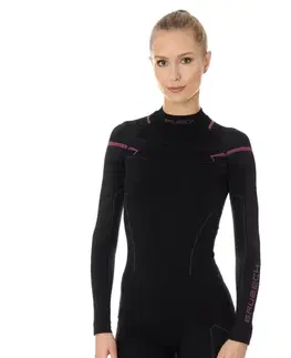Brubeck Thermo Black/Pink - M