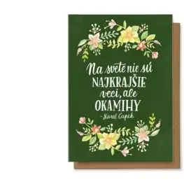 Na svete nie sú najkrajšie veci, ale okamihy