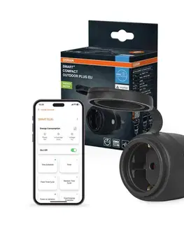 Osram - Inteligentná vonkajšia zásuvka SMART+ MATTER SCHUKO 3680W/230V/16A IP44 Wi-Fi 4099854419249