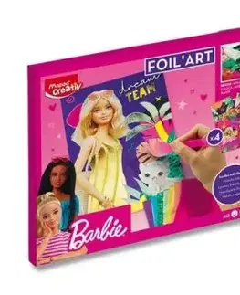 Kreatívna súprava MAPED Foil´Art Barbie