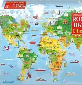 Usborne Book and Jigsaw Cities of the World - Smith Sam, Kirsteen Robson