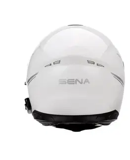 Sena SENA Outride s headsetem lesklá bílá lesklá biela - S (55-56)