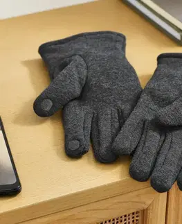 Rukavice z teplákoviny