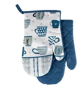 MAKRO - Chňapka s magnetom Kitchen 2ks modrá