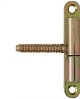 Záves 14x60mm zinok žltý 2 ks