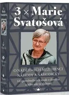 3x Marie Svatošová (3x kniha, 1x pouzdro) - Marie Svatošová