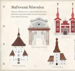 Maľovaná Štiavnica - 3D papierové skladačky o meste Banská Štiavnica