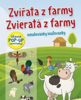 Omalovánky / Maľovanky: Zvířata z farmy / Zvieratá z farmy