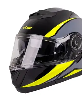 W-TEC Banelmeda čierna-fluo žltá - M (57-58)