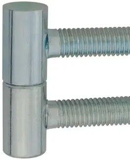 Záves 12x35 mm pozinkovaný biely 2 ks