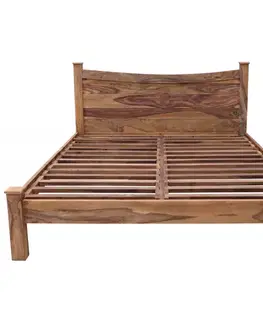Posteľ Rami 160x200 indický masív palisander