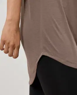 Športové tričko, hnedosivé