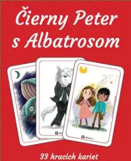 Karty Čierny Peter s postavičkami z Albatrosu