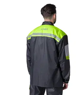 W-TEC Igava čierna-fluo zelená - 3XL