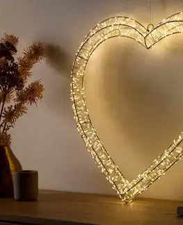Exteriérový LED srdce
