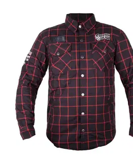 W-TEC Black Heart Rattlesneak čierna s červeným pruhom - 5XL