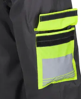 W-TEC Colnari čierna-fluo zelená - M