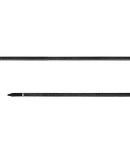 DREL Sťahovacie pásky čierne 9x900 mm 10 ks