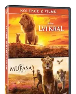 Lví král (2019) + Mufasa: Lví král kolekce 2 filmů 2DVD