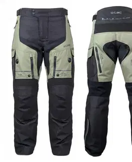 W-TEC Karmal kalhoty čierno-olivovo zelená - XXL