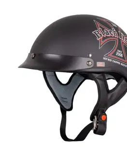 W-TEC Black Heart V531 Iron Cross čierna - M (57-58)