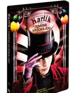 Karlík a továrna na čokoládu DVD