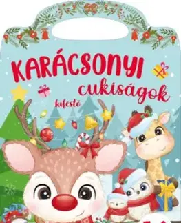 Karácsonyi cukiságok - Kifestő