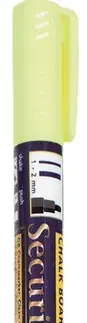SECURIT Mikro kriedový popisovač, 1 - 2 mm, rôzne farby Červená