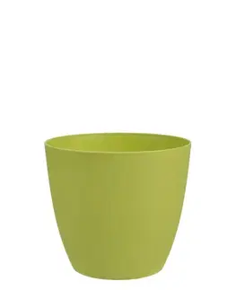PLASTKON - Kvetináč dekoračný ELLA 18cm, zelený
