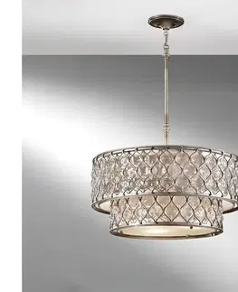Elstead Feiss FE-LUCIA-P-E-2TR - Luster na tyči LUCIA 6xE27/60W/230V FE-LUCIA-P-E-2TR