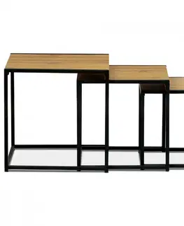 Set 3 ks odkladacích stolíkov AF-3003 Autronic
