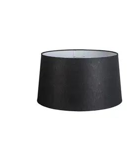 Tienidlo na lampu z ľanu čierne 45/25