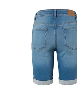 Džínsové bermudy – strih »Lea«, svetlomodrý denim