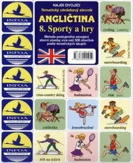 Najdi dvojici - Angličtina - 8. Sporty a hry