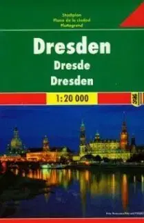 Dresden 1:20 000 - mapa