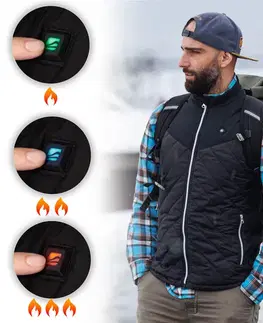 inSPORTline Electronics WARMhim čierna - 3XL