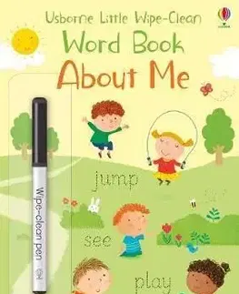 Little Wipe-Clean Word Books About Me - Felicity Brooks