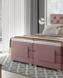CEDRIK 14 polohovacia posteľ 140x200, Mat Velvet 63